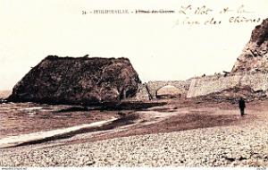 Philippeville - ilot et Plage des Chevres